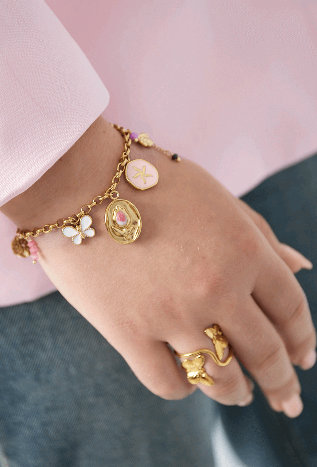 Bracelet Fleur de Printemps