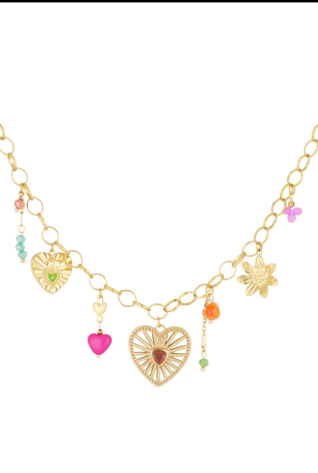 Collier Printemps Doré