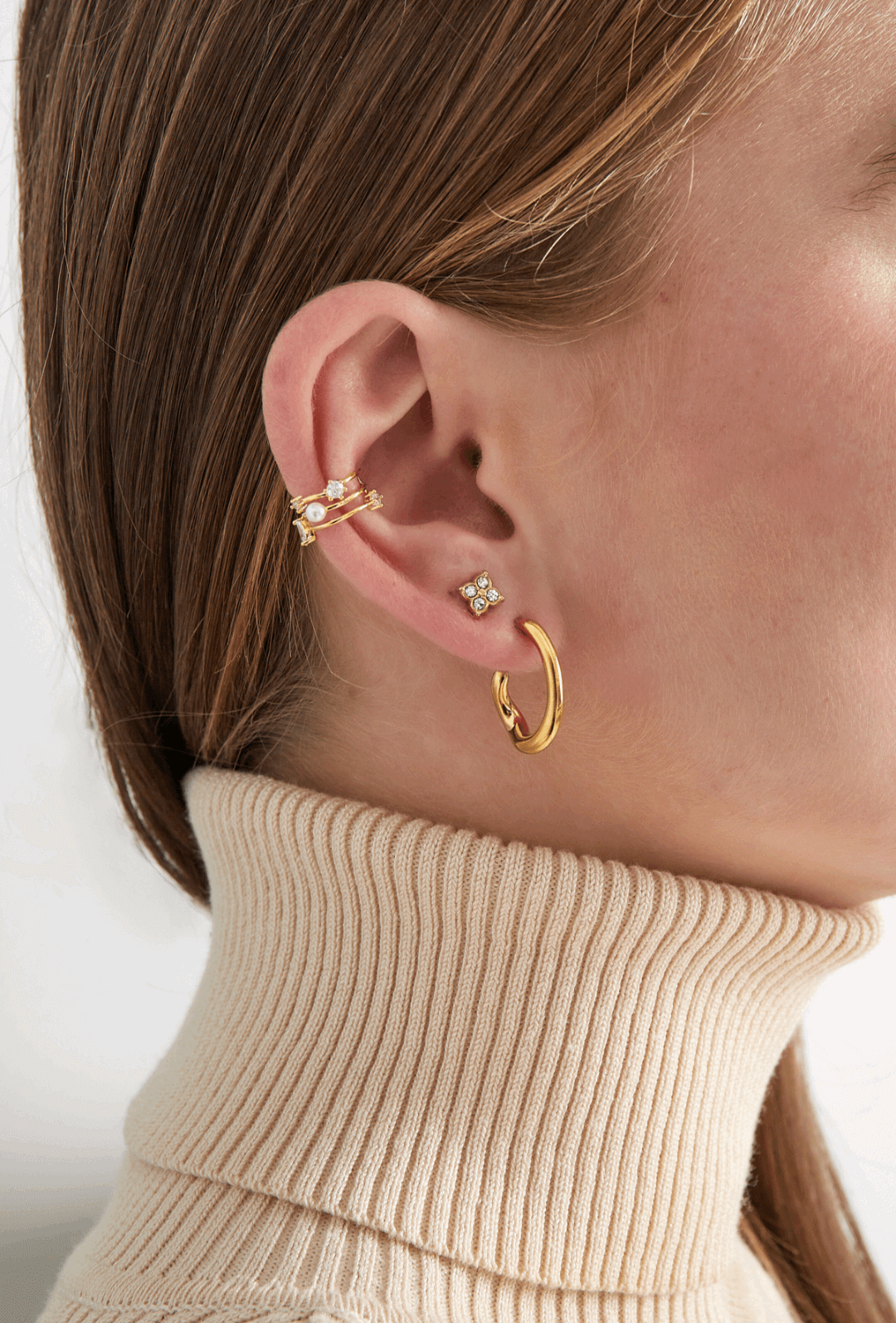 Boucles d'oreilles Perle